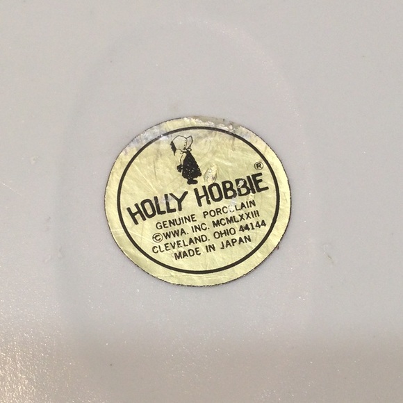 Holly Hobbie Porcelain Plaque Love is a way of - Picture 4 of 5